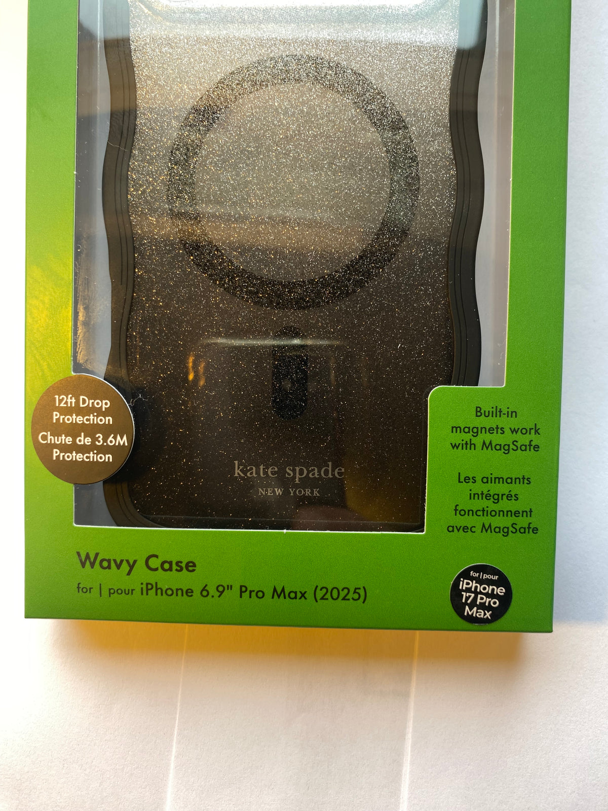 Kate Spade - Wavy MagSafe Case for Apple iPhone 17 Pro Max - Nightfall